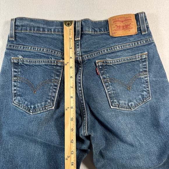 Levis Jeans Womens 6 Blue 515 Bootcut Mid Rise Medium Wash - Picture 8 of 11
